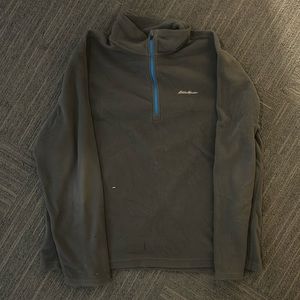 Eddie Bauer fleece quarter zip XL
